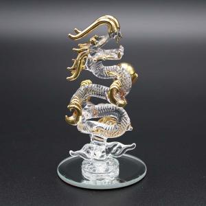 昇龍 ガラス細工 龍の置物 ミニサイズ 風水 ...の詳細画像4