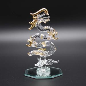 昇龍 ガラス細工 龍の置物 Sサイズ 水晶玉付...の詳細画像5