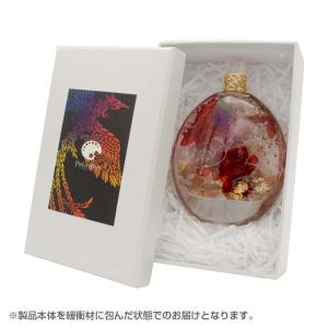 龍 鳳凰 ハーバリウム 天然石入りピクチャリウ...の詳細画像4