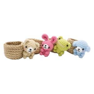 あみぐるみ うさぎ 大 毛糸 ぬいぐるみ 手作り 癒しグッズ 女性