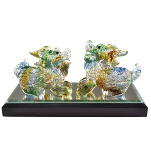 バカラ（Baccarat） 置物 ドラゴン 龍 クリスタル フィギュリン