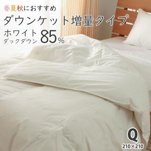 羽毛布団 掛け布団 ダウンケット 肌掛け布団 キング ホワイトダック