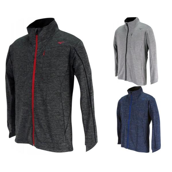 ミズノゴルフ MIZUNO GOLF メンズゴルフウェア MOVE 杢柄ブルゾン 50％OFF L寸...