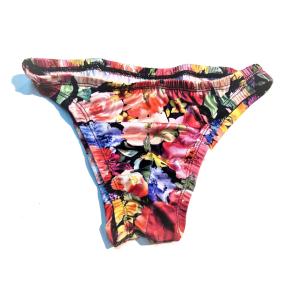 メンズファッション 下着 ビキニブリーフ KING NOVA/キングノバ ビキニパンツ M L レッド 花柄 p244