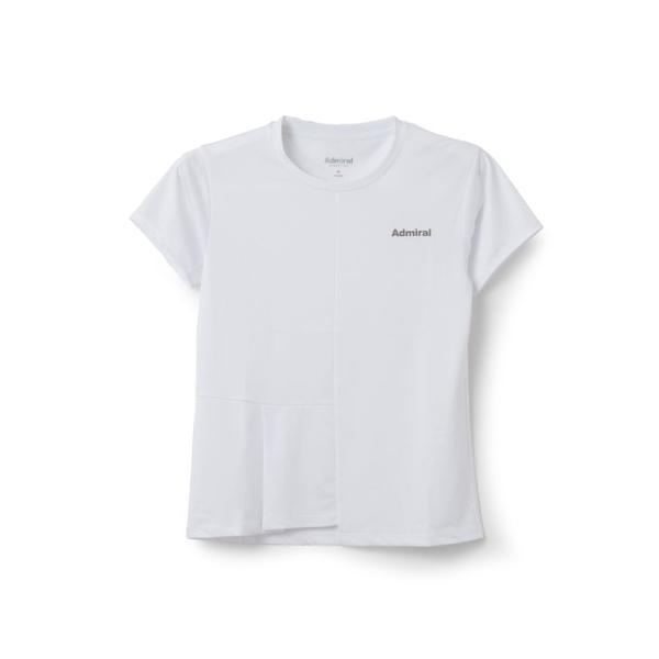 アドミラル｜レディース｜ワンサイドタックTシャツ レディース ホワイト｜ATLA624 0