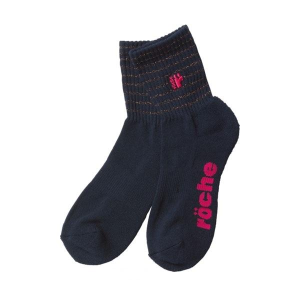 ローチェ｜テニスソックス｜23-25cm｜ショートソックス ネイビー｜RI318 11