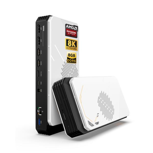 小型 GPU 外付けeGPU グラフィックボード AMD Navi33 RX 7600M-X T内蔵...