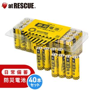 防災電池 単3形 【40本パック】 超長期保存 ...の商品画像