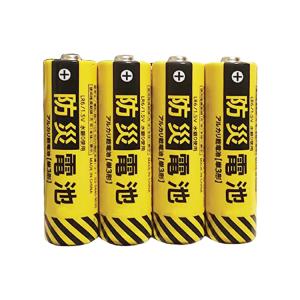 防災電池 超長期保存(単3形・4本パック)電池...の詳細画像1