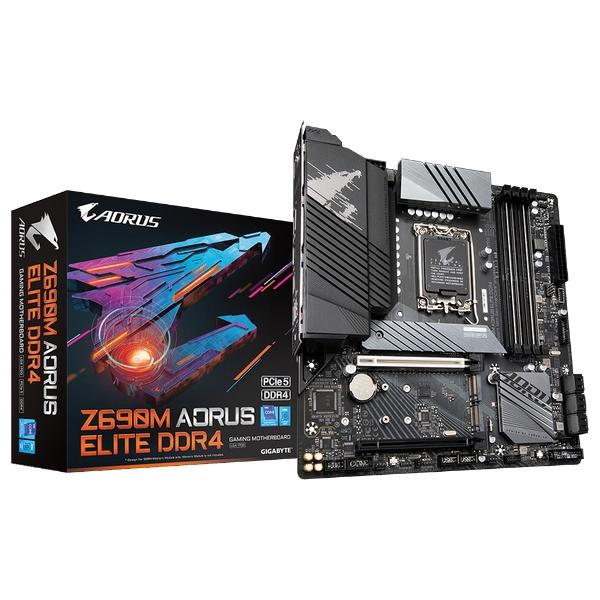 【未使用品】GIGABYTE Z690M AORUS ELITE DDR4 第12・13CPU対応 ...