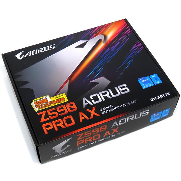 未使用品 マザーボード GIGABYTE ギガバイト Z590 AORUS PRO AX LGA12...