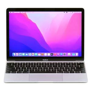 ノートパソコン 中古 Apple MacBook 2017 12インチ シルバー Core i5 16GB SSD 256GB USキー｜atriopc