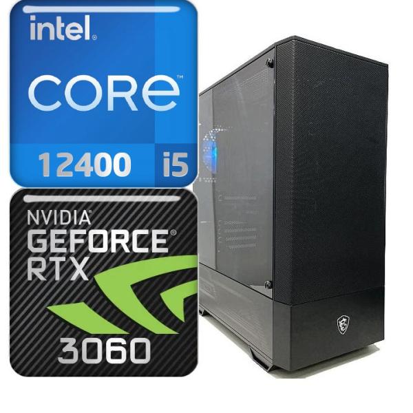 ゲーミングPC RTX 3060 Core i5 12400 32GB 新品SSD NVMe Gen...
