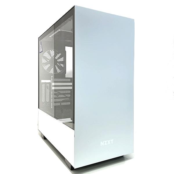 NZXT H510i White ミドルタワーPCケース 強化ガラス CA-H510I-W1 CS7...