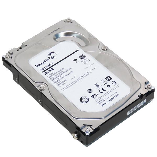 中古 店長おまかせ 3.5インチ HDD 2TB 有名メーカー 内蔵型 使用 1000~10000時...