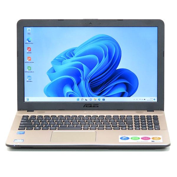 Windows11 新品SSD 512GB 中古パソコン ノートPC ASUS D541N Cele...