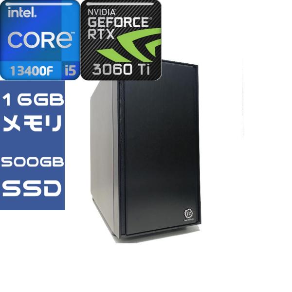 ゲーミングPC デスクトップ RTX3060Ti Core i5 13400F 16GB 新品SSD...