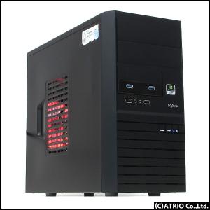 中古パソコン ゲーミングPC デスクトップ 本体 ドスパラ Diginnos GeForce GTX980 Core i7 3770 3.4GHz 8GB 新品SSD 360GB Windows10 Office搭載 赤色LED