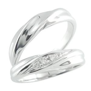 マリッジリング 人気 結婚指輪 ペアリング ペア シルバー925 2本セット 結婚式 ストレート カ...