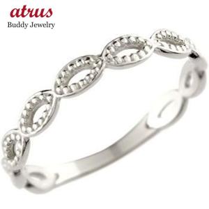 マルチストーン ハーフエタニティ リング ミル打ち 18k K10/K18YG