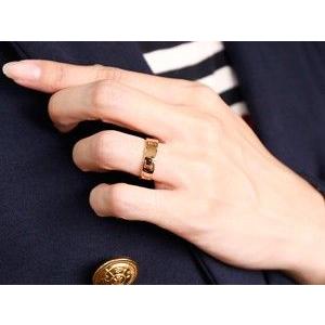 18金 ペアリング 2本セット クロス 結婚指...の詳細画像3