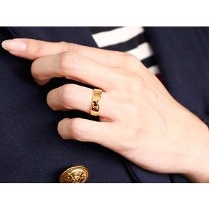 18金 ペアリング 2本セット クロス 結婚指...の詳細画像3