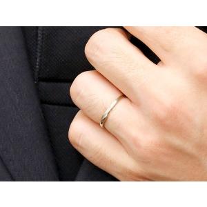 結婚指輪 シルバー ペアリング ペア 安い マ...の詳細画像5