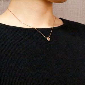 18金 ネックレス トップ ダイヤモンド ペン...の詳細画像2