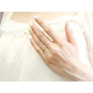 結婚指輪 ペアリング ペア ダイヤモンド イエ...の詳細画像4