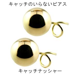 純金 ピアス メンズ 片耳 24金 ユリの紋章 スタッドピアス