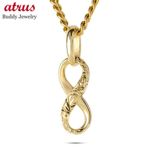 18金 ネックレス 喜平 トップ ハワイアンジュエリー ペンダントトップ ゴールド 18K インフィ...
