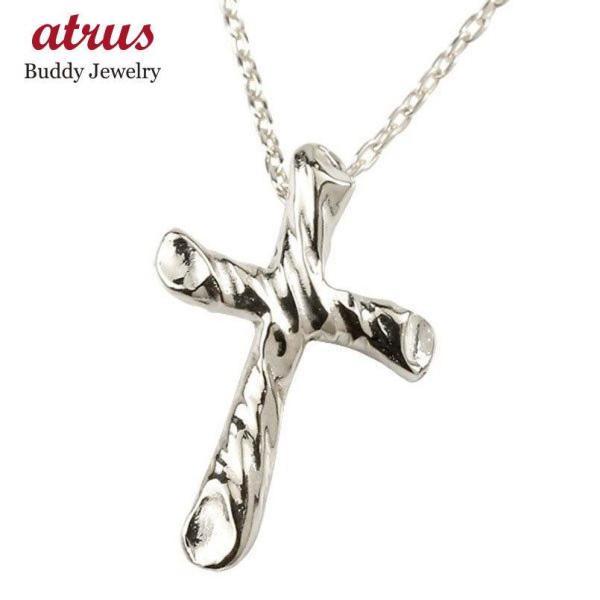 プラチナ ネックレス トップ メンズ クロス ペンダント 十字架 シンプル pt900 男性用 地金...