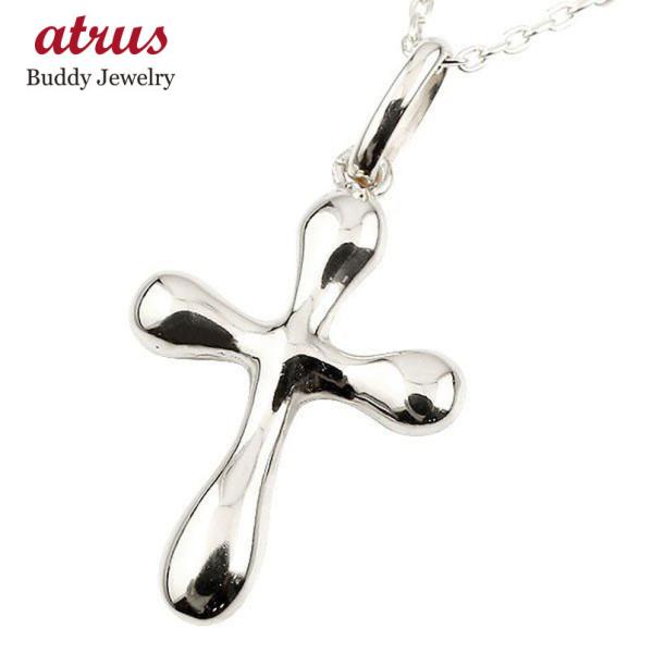 プラチナ ネックレス トップ メンズ クロス ペンダント 十字架 シンプル pt900 男性用 地金...