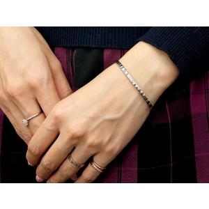 ペア バングル ブレスレット ステンレス アレ...の詳細画像2