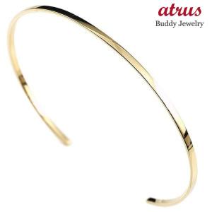 agete（アガット） バングル ブレスレット K10 金 ゴールド 約2.0g