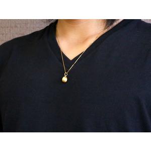 純金 ネックレス 24金 トップ メンズ ゴー...の詳細画像2