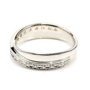 結婚指輪 ペアリング ペア 指輪 ダイヤモンド...の詳細画像3