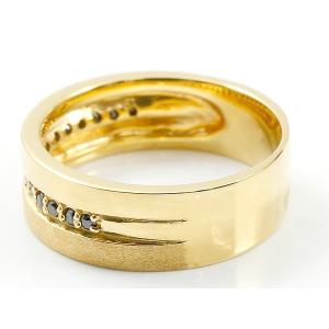 ペアリング ペア メンズ イエローゴールドk1...の詳細画像4