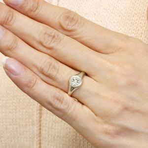 婚約指輪 ダイヤ 安い リング 選べる印台 シ...の詳細画像5