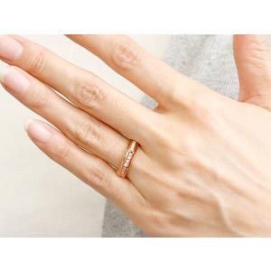 ペアリング ペア 結婚指輪 ピンクゴールドk1...の詳細画像5