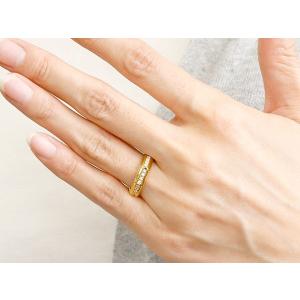 ペアリング ペア 結婚指輪 イエローゴールドk...の詳細画像5