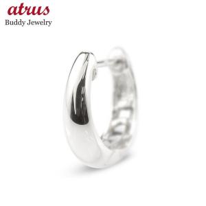 ジュエリー工房アトラス プラチナ フープピアス レディース ペア pt900