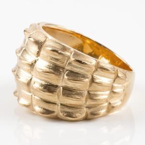 18金 リング メンズ ゴールド 指輪 18k...の詳細画像1