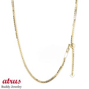 18金ネックレス メンズ 50cm イエローゴールドK18 ベネチアンチェーン 16面カット 地金 ネックレス 18金 18k k18 男性 送料無料 人気 セール 爆買
