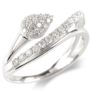 プラチナ リング レディース ダイヤモンド 婚約指輪 ダイヤ 安い エンゲージリング蛇 スネーク 指輪 ピンキーリング pt900 宝石 女性 送料無料 セール sale