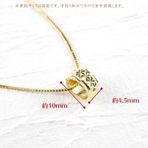 18金 ネックレス ペンダントトップ レディー...の詳細画像2