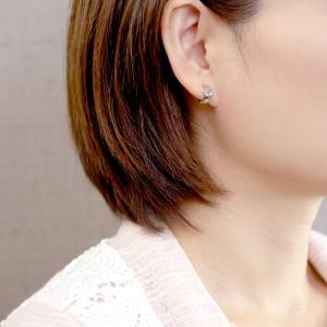 プラチナ 18金 ピアリング 正規品 イヤーカ...の詳細画像1