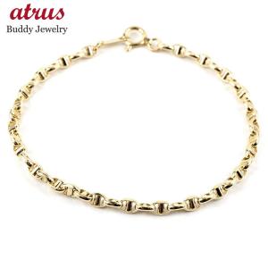 18金 ブレスレット レディース 18cm イエローゴールドK18 中空 地金 ブレス 18金 18k k18 女性 シンプル あすつく 送料無料 セール sale