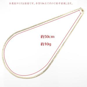 18金 喜平 ネックレス シングル6面 チェー...の詳細画像2