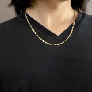 18金 喜平 ネックレス シングル6面 チェー...の詳細画像1
